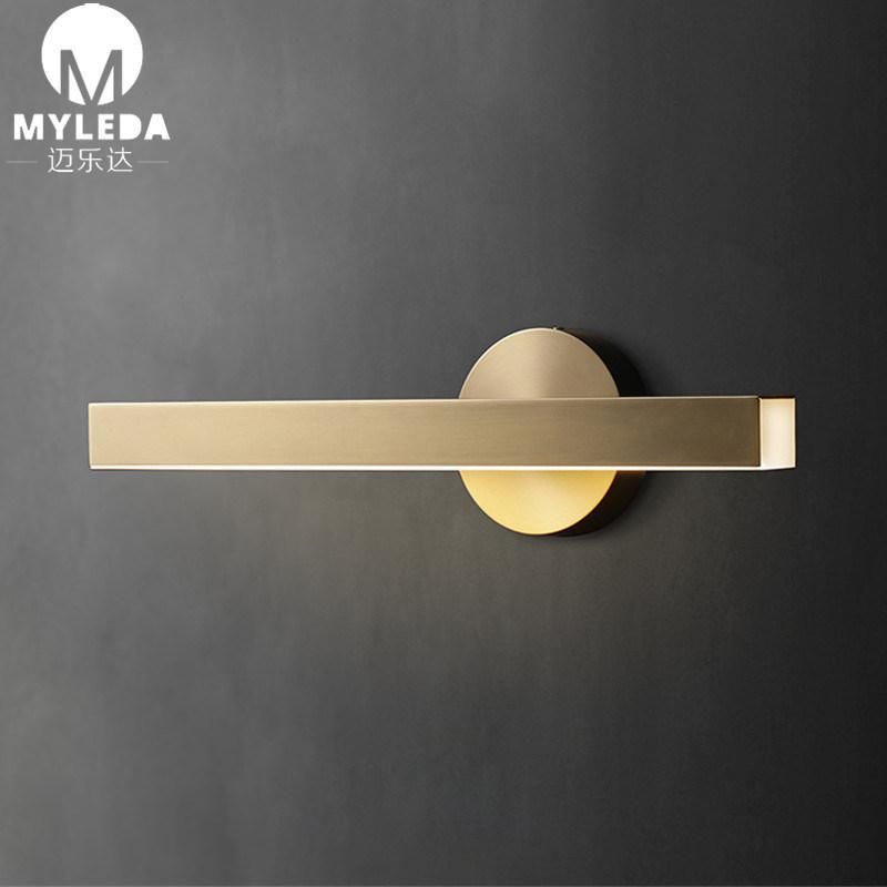Europe Style Indoor Copper LED Wall Light