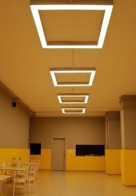 Customized Square LED Ceiling Linear Light for Meeting Room