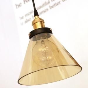 Design Residential Cognac Glass Decorative Hotel Pendant Lamp