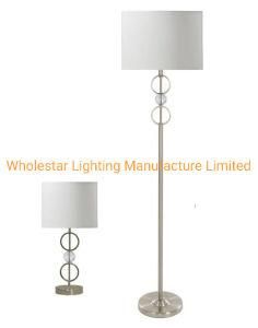 Modern Table Lamp and Floor Lamp with Crystal (WH-463TF)