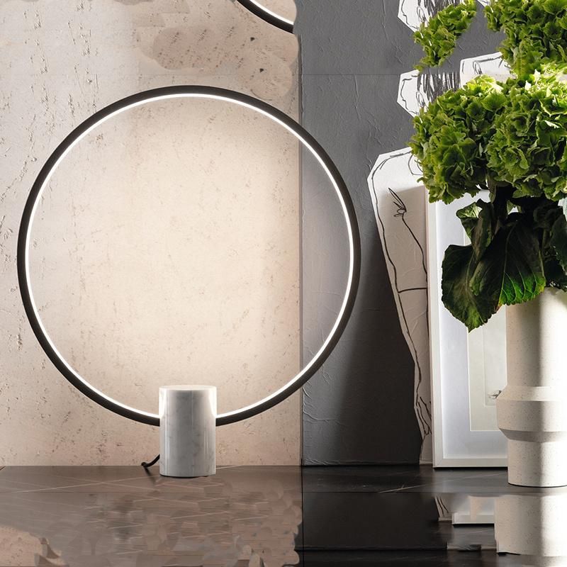 Circle Design Modern Style Bedside Lamps Table Lamps Nighstand Lamps