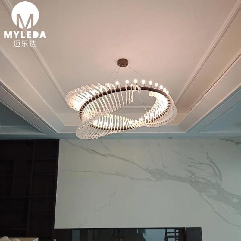 Special Design Modern Decorative Acrylic LED Pendant Light for Hotel Lobby