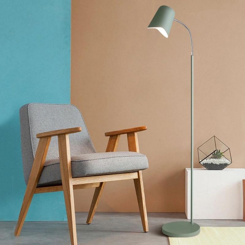 Nordic Minimalism LED Floor Lamp Living Room Bedroom Study Me Floor Lamp (WH-MFL-178)
