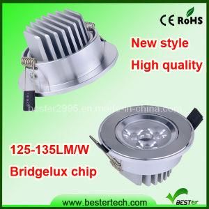 New Design for 2013 3W Epistar/Bridgelux LED Down Light, LED Ceiling Recessed