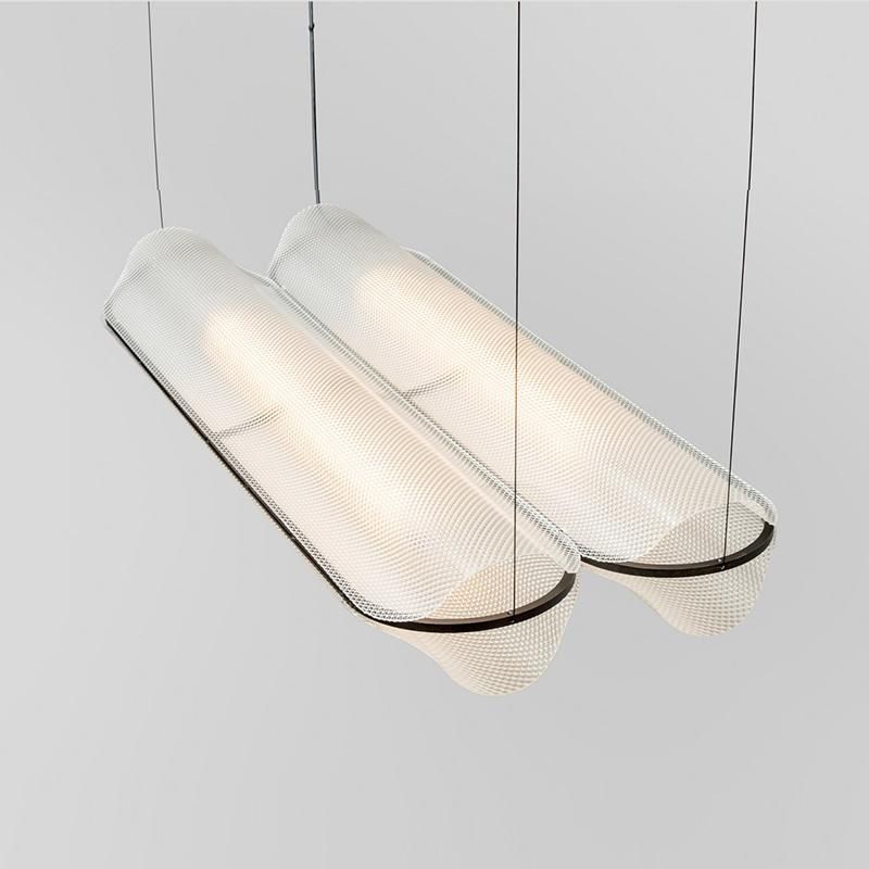 Nordic Liner Pendant Lamp Designer Minimalist LED Glass Pendant Lamp (WH-AP-118)