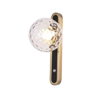 Creative Bedroom Bedhead Wall Lamp Postmodern Living Room Hotel Corridor Glass Light