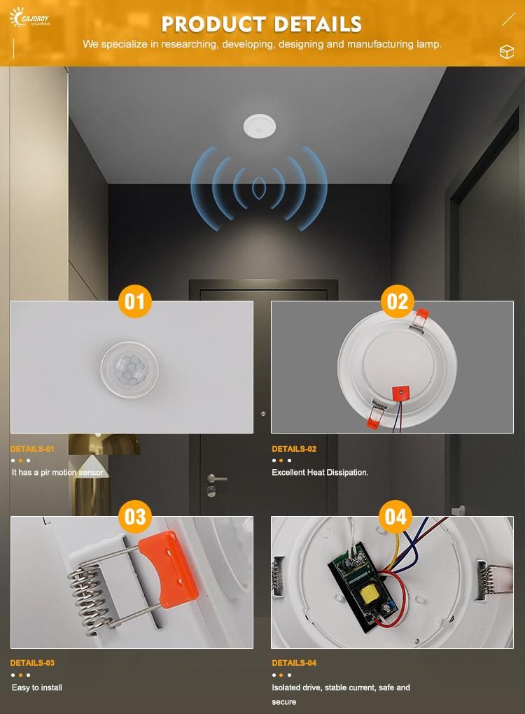 Trimless Ceiling Recessed Antiglare RGBW COB Down Light Smart CCT LED Downlight with Tuya Zigbee Dimmable
