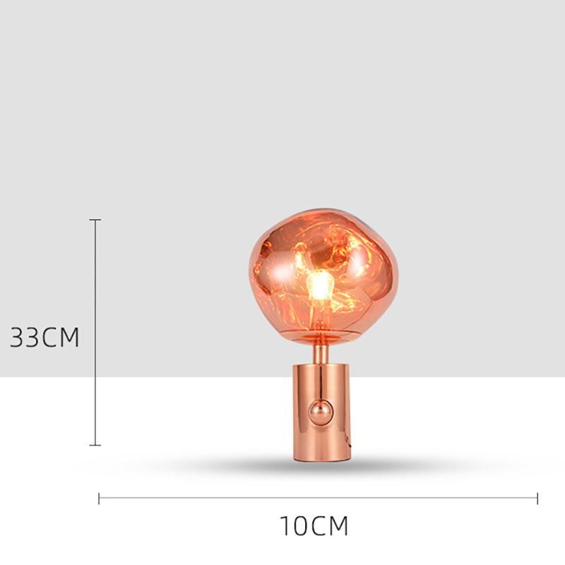 Red Nightstand Lamps Bedside Lamps Orange Table Lamp Shade Light