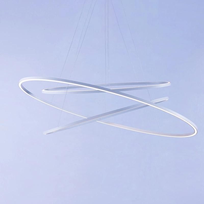 Wm Lighting up and Down Light Ellisse Pendant Triple Light Hang Lamp