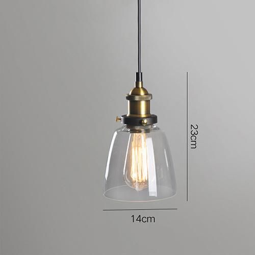 Indoor Light Modern Glass Pendant Lamp for Home Decoration