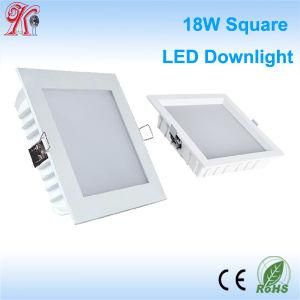 18W Square Recessed LED Downlight Panel
