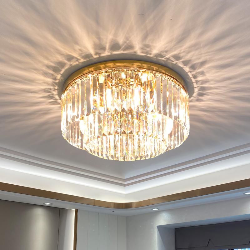 Modern Crystal Ceiling Lights Flush Mount Light for Living Room Dining Room Ceiling Light Creative (WH-CA-83)