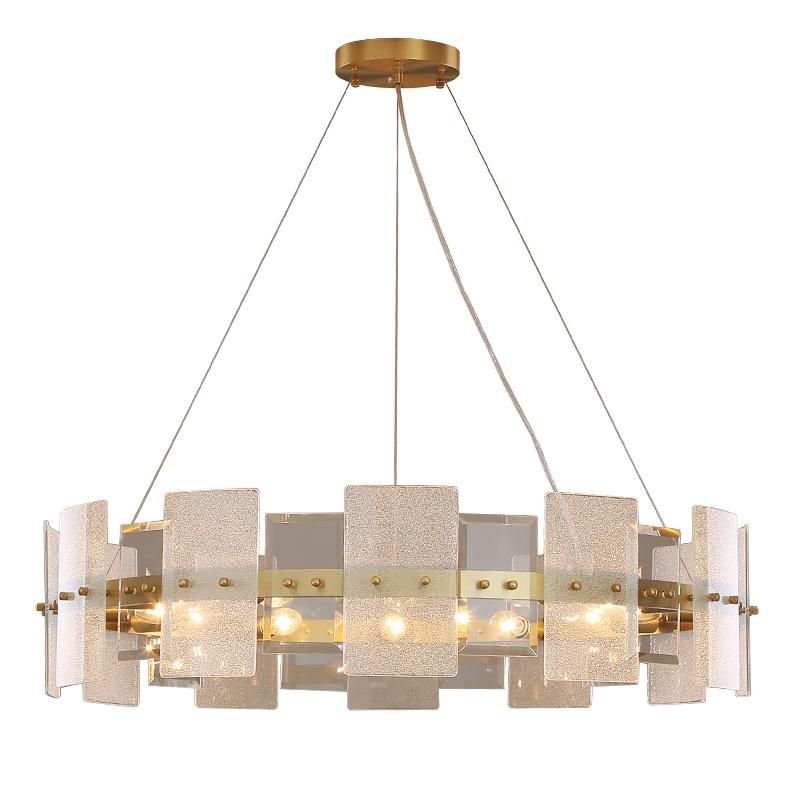 All Copper Nordic Living Room Bedroom Dining Hotel Stylish Pendant Lamp