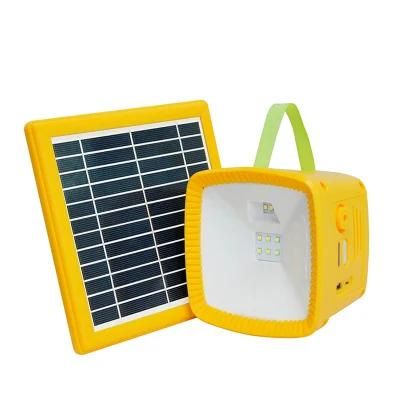 LED Camping Light FM Radio Solar Lantern