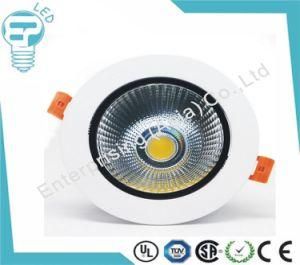 Aluminum Light 18W Lighting COB LED Downlight for Restaurants