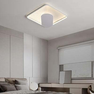 Acrylic Quadrate Ceiling Lamp Creative Simple Bedroom Light Warm Livingroom LED