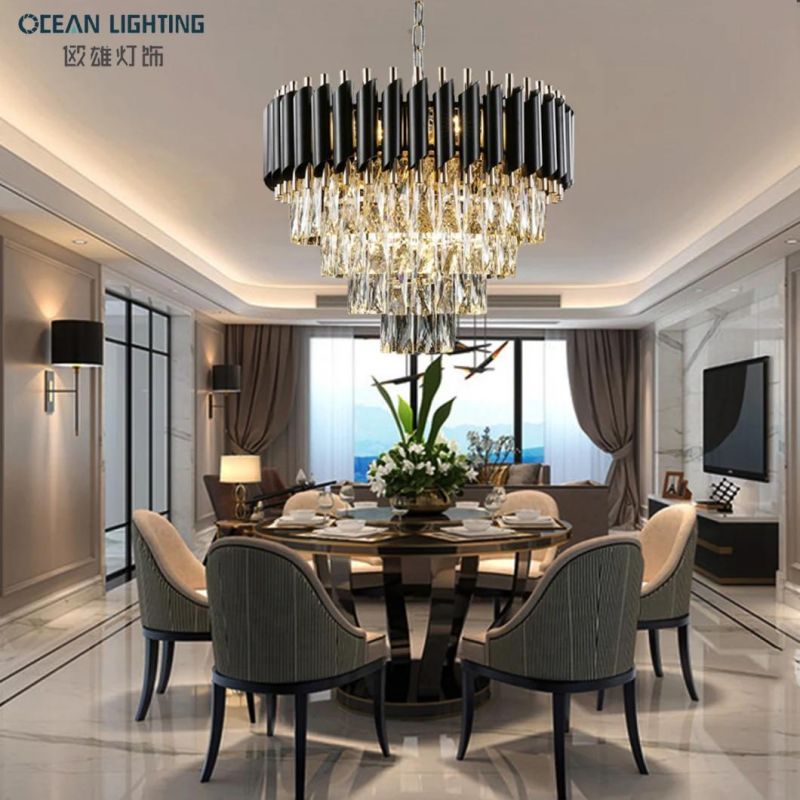 Modern Design LED Chandeliers Lighting Fixture Simple Crystal Chandeliers Lamp