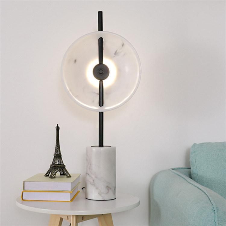 Modern New Come Marble Base Gold Table Lamp