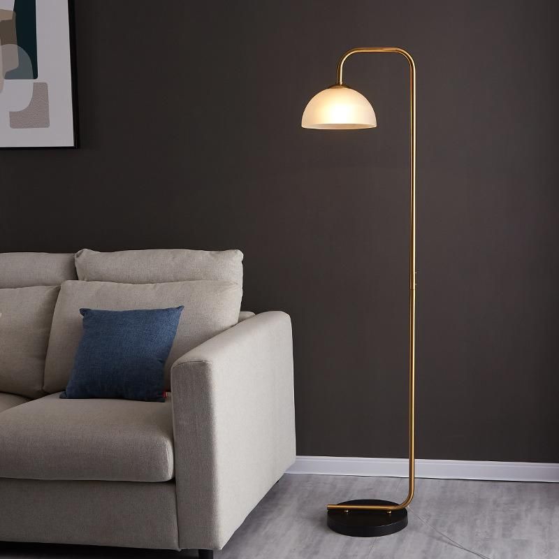 Glass Villa Living Room Light Luxury Floor Lamp for Living Room Bedroom