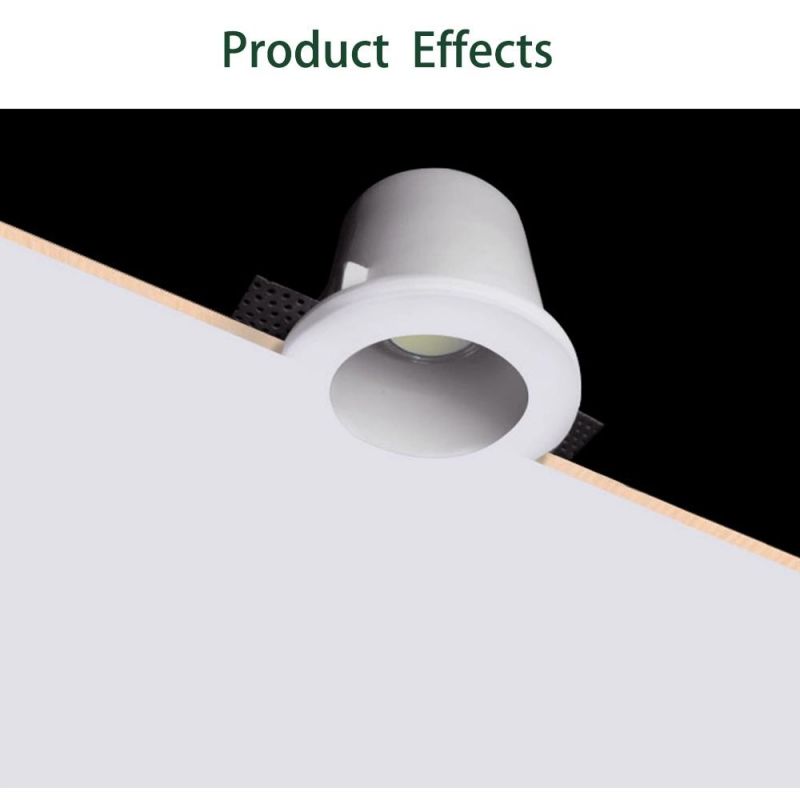 Fashion Design Decoration Gypsum Suspended Ceiling Light