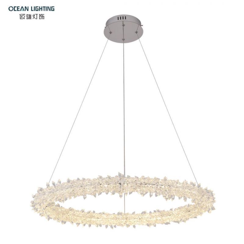 Modern Crystal Dandelion Pendant Light Omd8138/80 Dia80cm