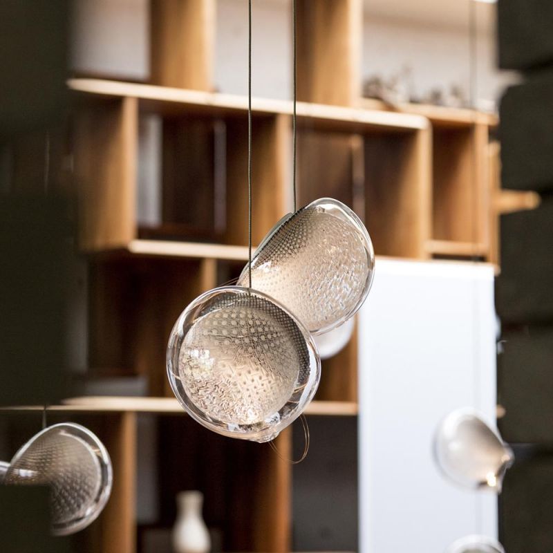Nordic Glass Pendant Lamp Postmodern Art Restaurant Bedroom Bedside Creative Bar Simple Villa Pendant Lamp (WH-AP-176)