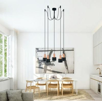 Modern Decorative Pendant Metal LED Hanging Lights for Living Room