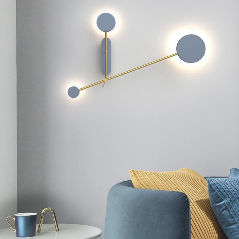 Living Room Light Modern Simple Creative Art Staircase Corridor Background Wall Light