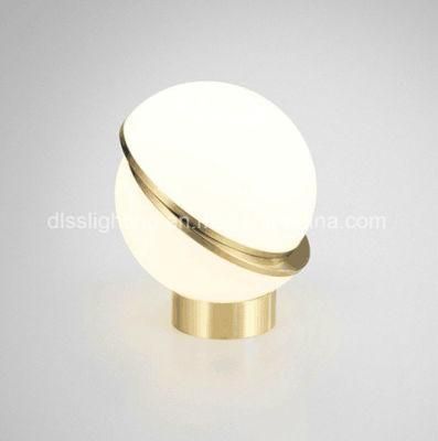 Modern Aryclic Ball Table Lighting Drawing Room Decorating Desk Lamp