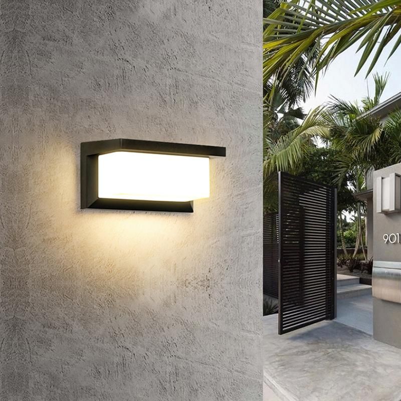 LED Outdoor Wall Lamp Waterproof Courtyard Light External Wall Balcony Light