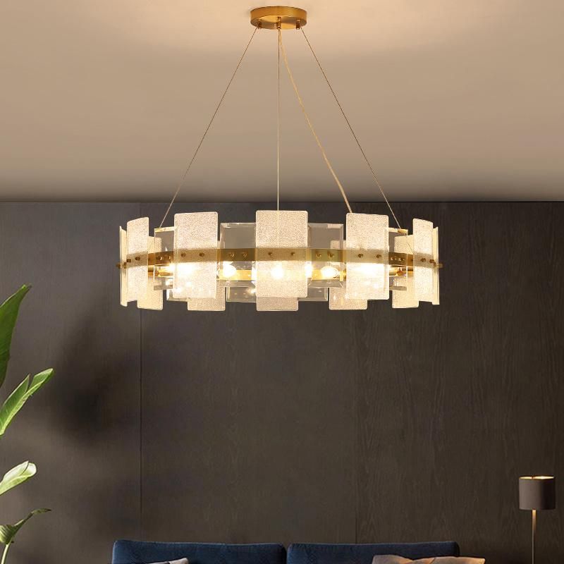 All Copper Nordic Living Room Bedroom Dining Hotel Stylish Pendant Lamp