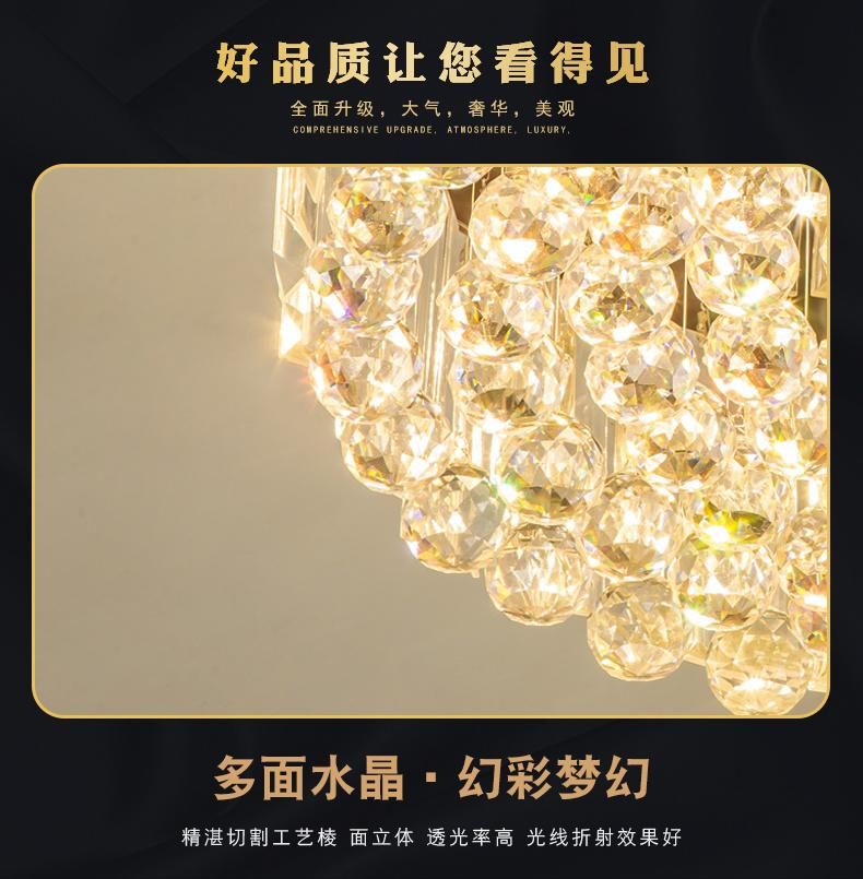 Nordic Crystal Ceiling Lights Creative Art Deco LED Ceiling Lamp (WH-CA-85)