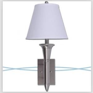 Hotel Single Wall Lamp with Smooth Linen Shade