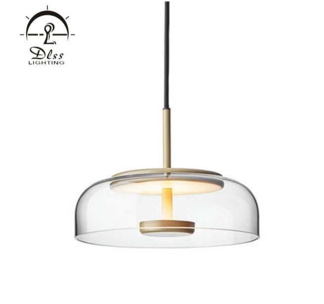 Modern Chandelier Home Decorative Glass LED Pendant Light