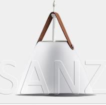 Nordic Black Pendant Light for Living Room Von Modern Strapped Metal Cone Shaped Pendant Light (WH-AP-309)