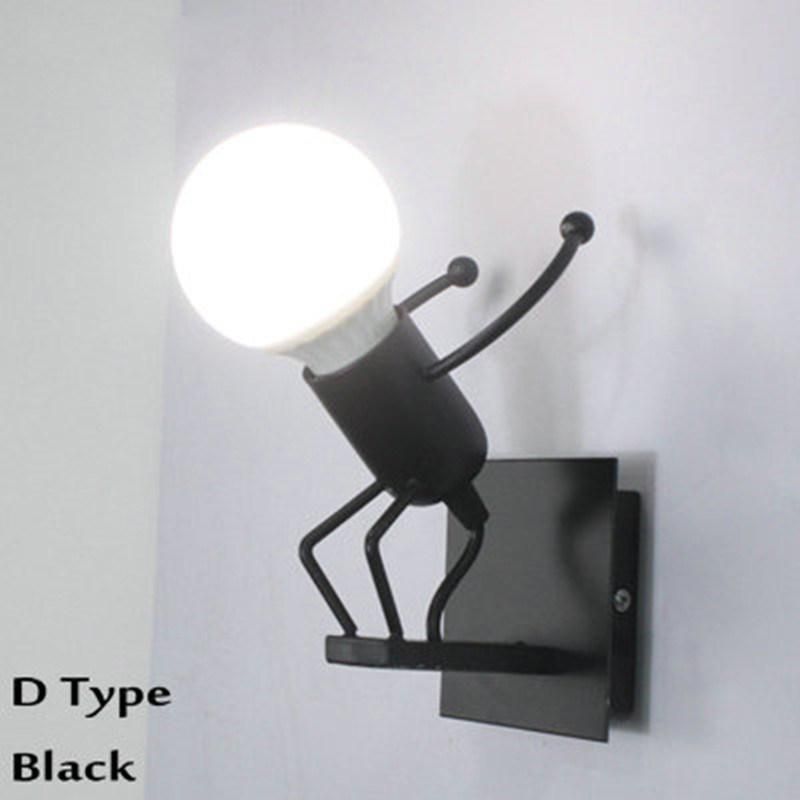 Human Shape Living Room Bed Side Stair Kitchen Mini Wall Lamp (WH-OR-53)