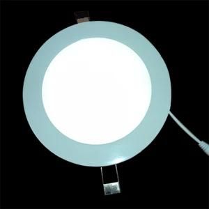 Cut out 200mm Ultra Slim LED Round Panel Light, 18W LED Round Panel Light