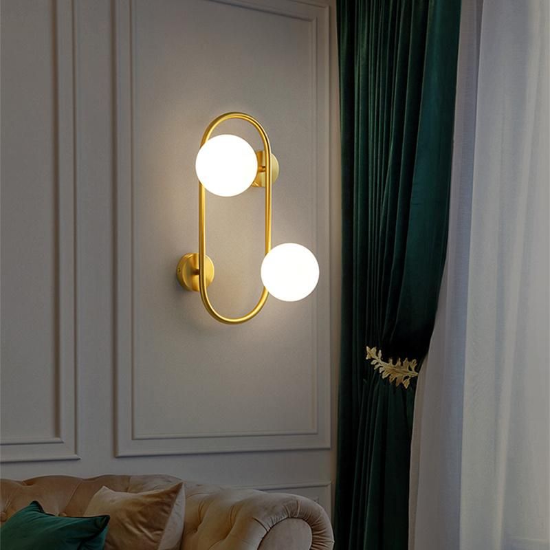 Living Room Wall Lamp Modern Simple Bedroom Bedside Creative LED Wall Light