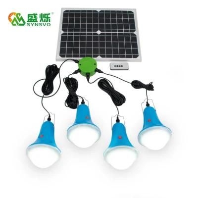 Solar Energy Pendant Light with Remote Control IP55 Waterproof