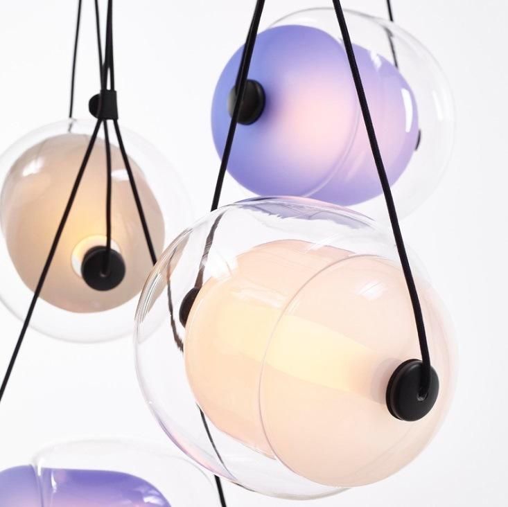 Decoration Home Designer Chandelier Glass Modern Pendant Lamp