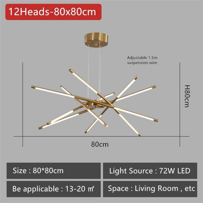 Nordic LED Pendant Lamp for Home Living Room Dining Kitchen Bedroom Modern Black Gold Frame Loft Chandeliers Lighting Fixtures