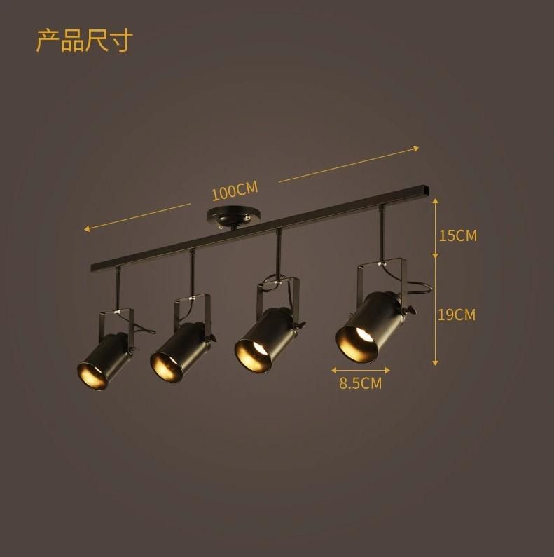 Industrial Farmhouse Retro Ceiling Spot Lamp for Coffee Clothing Shop Lighting (WH-LA-02)