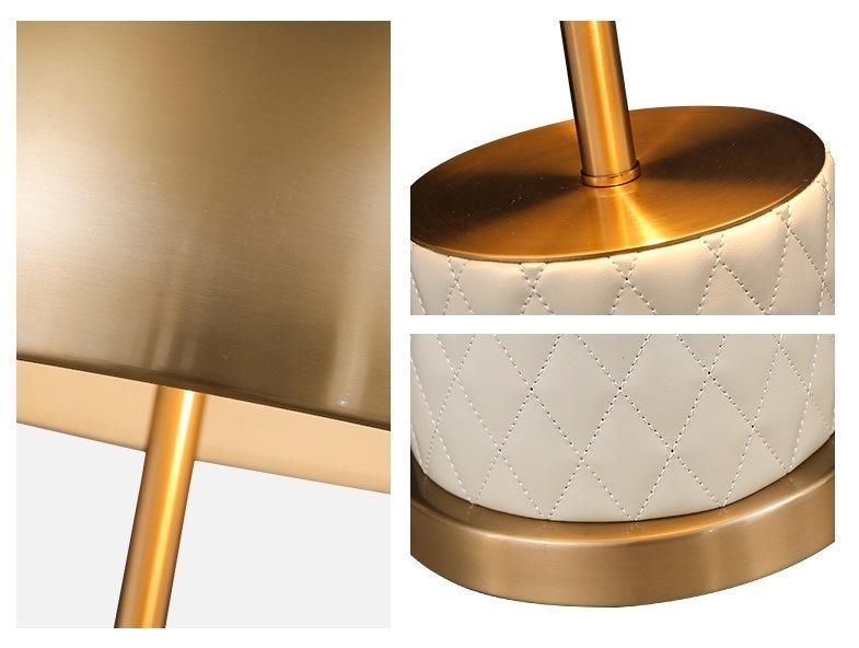 Postmodern LED Luxury Golden Table Lamp for Hotel Projects Zf-Cl-004