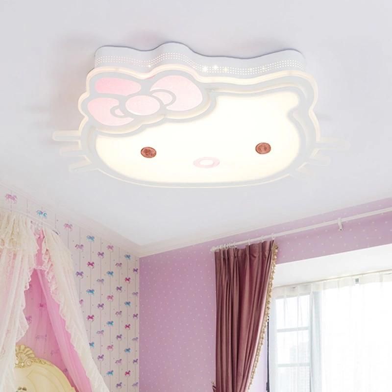 Hello Kitty Girl Ceiling Lamp for Indoor Home Kids Room Bedroom Lighting (WH-MA-128)