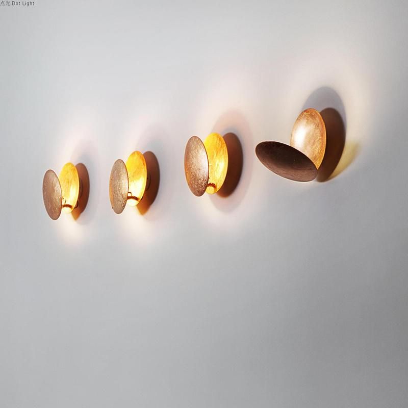 Creative Circle Design Wall Lamp Bedroom Lamp Bedside Lamp Nightstand Lamp