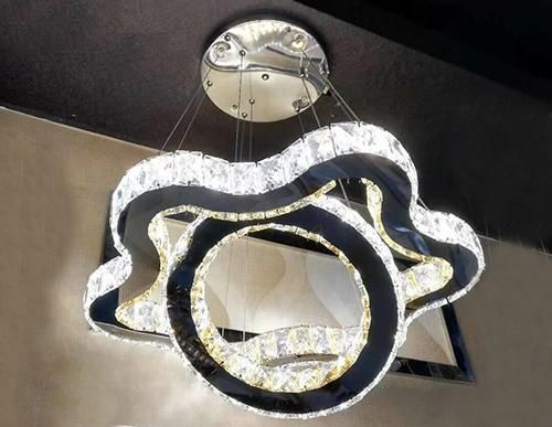 Indoor Lighting Modern Crystal Chandelier with K9 for Dinner Room