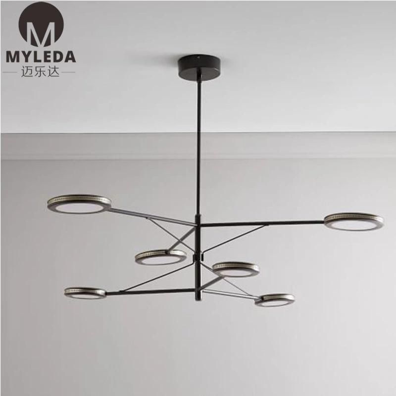Modern Restaurant Decorative Metal LED Pendant Lamp