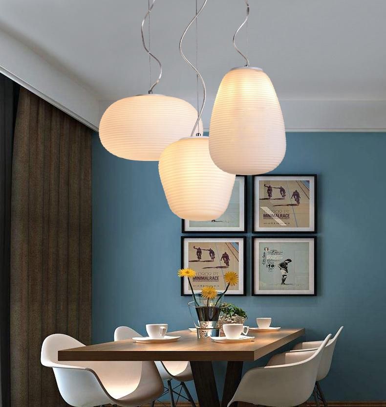 Nodic Modern Chandelier Lighting Products Glass Round Ball Pendant Lights House Deco Lighting