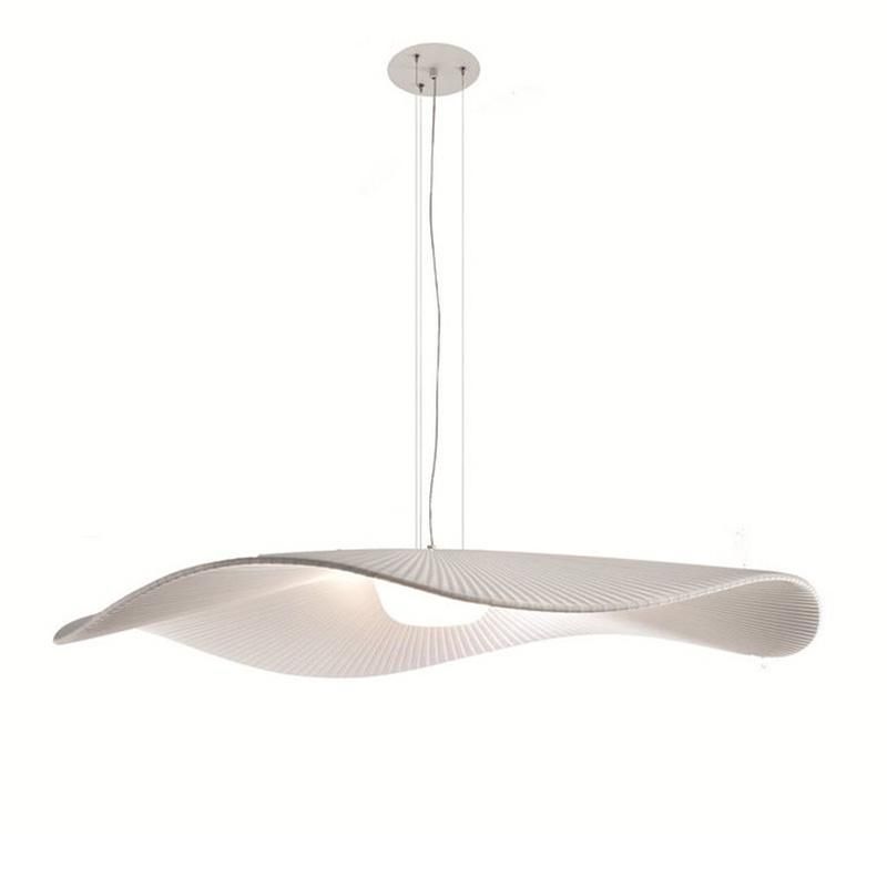 Modern Leaf Chandelier Restaurant Dining Room Bathroom Pendant Lamp Light