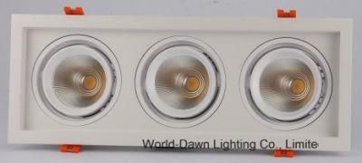 3*20W Recessed COB Ceiling LED Downlight (WD-1043A)
